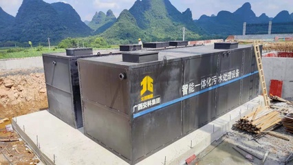 廣西交科集團自主研發智能一體化污水處理設備，助力綠色環保新篇章